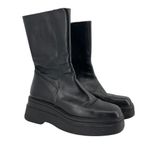 Vagabond  Shoemakers Carla Mid-High Boot Chunky Black Leather Size 40 / 10 Photo 0
