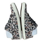 Taos Women STAR Animal Safari Print Canvas Fashion Sneakers Size 7.5 Grey Brown Gray Photo 2