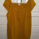 Madewell  Texture & Thread Cap-Sleeve Dress in tungsten glow Photo 0