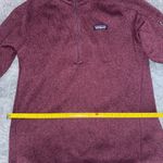 Patagonia Maroon Quarter-Zip Fleece Better Sweater Pullover Photo 6