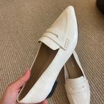 Marc Fisher White Loafers Photo 0