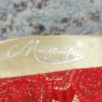 Vintage Mingenifer Chinese Silk Purse Shoes Set Red Black 6 Photo 8