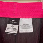 Nike  Dri Fit Drawstring Pull On Shorts Hot Pink High Rise ~ 7in Inseam Size S Photo 2