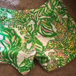 Lilly Pulitzer 4” Callahan Cotton Shorts in Seeing Pink Elephants. SZ 0 Photo 14