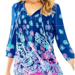 Lilly Pulitzer Marilina Tunic Top Gypsea Sz. XXS Photo 0