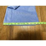 Aerie NWT Womens Groove On Blue High Rise Velour Ribbed Flare Pants Size Small Photo 8