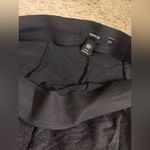 Torrid  Black Glittery New Years Pull-On Flare Stretch Lurex Pants - size 1 Photo 5