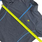 Magnolia Lane Tech Masters Golf 1/4 Zip Pullover Heathered Blue Size L Photo 8