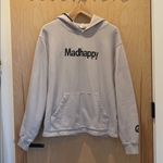 Madhappy  Women’s Hoodie Grey Black Universal Sweatshirt Size Small Photo 1