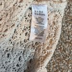 Jessica Simpson Sleeveless Cream Crochet Dress. Lined. Size Large Photo 5