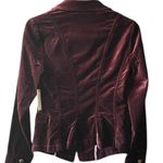 Anthropologie ANTRHROPOLOGIE
Blazer size 2  Women's Burgundy Velvet Blazer Photo 1