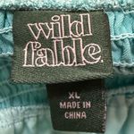 Wild Fable  Turquoise Satin Dress / XL / Excellent condition Photo 2
