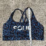 Lululemon Soul Cycle Energy Sports Bra Leopard Camo Blue Nile Multi 8 W2BKBS Photo 10