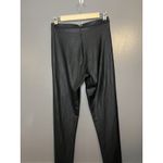 BP Faux Leather Leggings Womens Small Black High Rise Imitation Leather Pants Photo 3