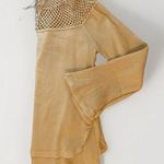 Free People  Crochet Blouse Small On The Island Photo 8