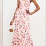 Reformation  Jasen Dress Missy Pink Floral size 0 NWOT Photo 0