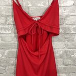HYFVE  Red Tie Romper Photo 1