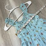 Urban Outfitters Tank cotton gauze lily babydoll slit womens Blue xsmall lounge Photo 3