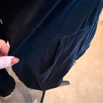 Jason Maxwell  Navy Hooded Jacket with Patterned Trim Photo 6