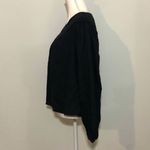 Universal Threads NWOT Black Pintucked Long Sleeved Blouse Top New Photo 2