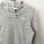 The North Face | Crescent Hoodie Pullover Knit Sweaters Toggle Closure Gray | Small Photo 2