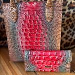 Brahmin  Moira Lakeridge Ombre Melbourne Tote w Matching Veronica Wallet NWT Photo 3