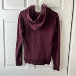 Lululemon  Heavyweight Scuba Zip Up Hoodie in Heathered Burgundy Size 6 Photo 3