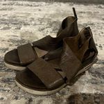 Eileen Fisher  Brown Sport Wrap Sandal Sneakers Size 6.5 US Photo 0