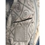 Brighton  Snakeskin‎ Leather Crossbody Bag Silver Hardware Green Blue Hobo Purse Photo 12