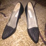 Brown Paloma of Italy Vintage Heels Shoes Size 6.5 Photo 2