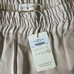Odd Bird Eco Satin Kardeş Wide Leg Pull On Pants Elastic Waist Loungewear 5XL Tan Size 5X Photo 8