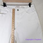 New! Jen 7 by 7 for All Mankind ivory white cropped‎ wide leg jeans, size 12 Photo 3