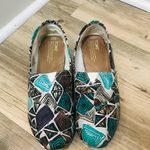Toms Women's Classic Printed Abstract Canvas Casual Shoe sz 8.5 Photo 6