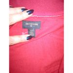 True Religion New NWT Womens Designer Big T Sweat Jacket Terry Red White Zip XS Photo 5