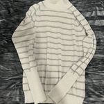Chaser sweater top Grey striped top Size S Photo 0
