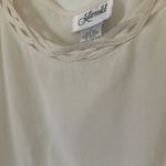 None Silk Cream Tank Top large Photo 1