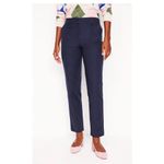 BODEN Richmond 7/8 Pants Size 6 Navy Blue NEW Chino Casual Preppy Career Cotton Photo 6