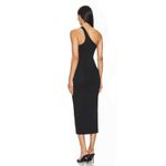 AFRM Sloane Midi Dress Size XS Black Photo 2