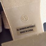 DV Dolce Vita Raffia Mayda Woven Platform Heeled Sandal Ankle Strap Size 9.5 Tan Photo 8