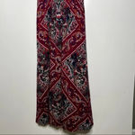 Moulinette Soeurs Anthropologie Brisbane Paisley Floral Maxi Dress Size Medium Photo 9