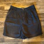 Liz Claiborne  Women's High Waist Navy Shorts / DG126 Photo 0