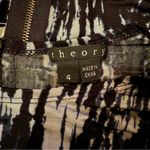 Theory Madelina Storm Cloud Long Sleeve Abstract Print Mini Sheath Dress Sz 4 Photo 4