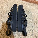 Rag and Bone  Park Platform Fisherman Sandals Black Photo 8