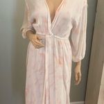 South Boutique  PINK & WHITE MAXI DRESS CRUISE‎ / BEACH WEAR Photo 0