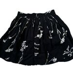 Pins and Needles Blue Floral Lined Pleated Skirt Women Size XS | 15 Photo 1