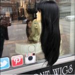 Long Black Bangs Wig 2020 Photo 1