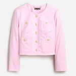 J.Crew NWT Louisa Lady Jacket in Cupcakes Blush Pink Lightweight Chino 4 Photo 0