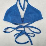 Blue Triangle Sports Active Tie Halter Beach Bikini Bralette Swim Top S Small Photo 3