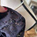 Barbour  Hazel black eyelet 100% cotton midi maxi cottage dress 8 Photo 12