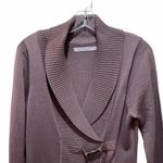 Andrew Marc Marc New York Wool Sweater Dress Size Medium Taupe Photo 2